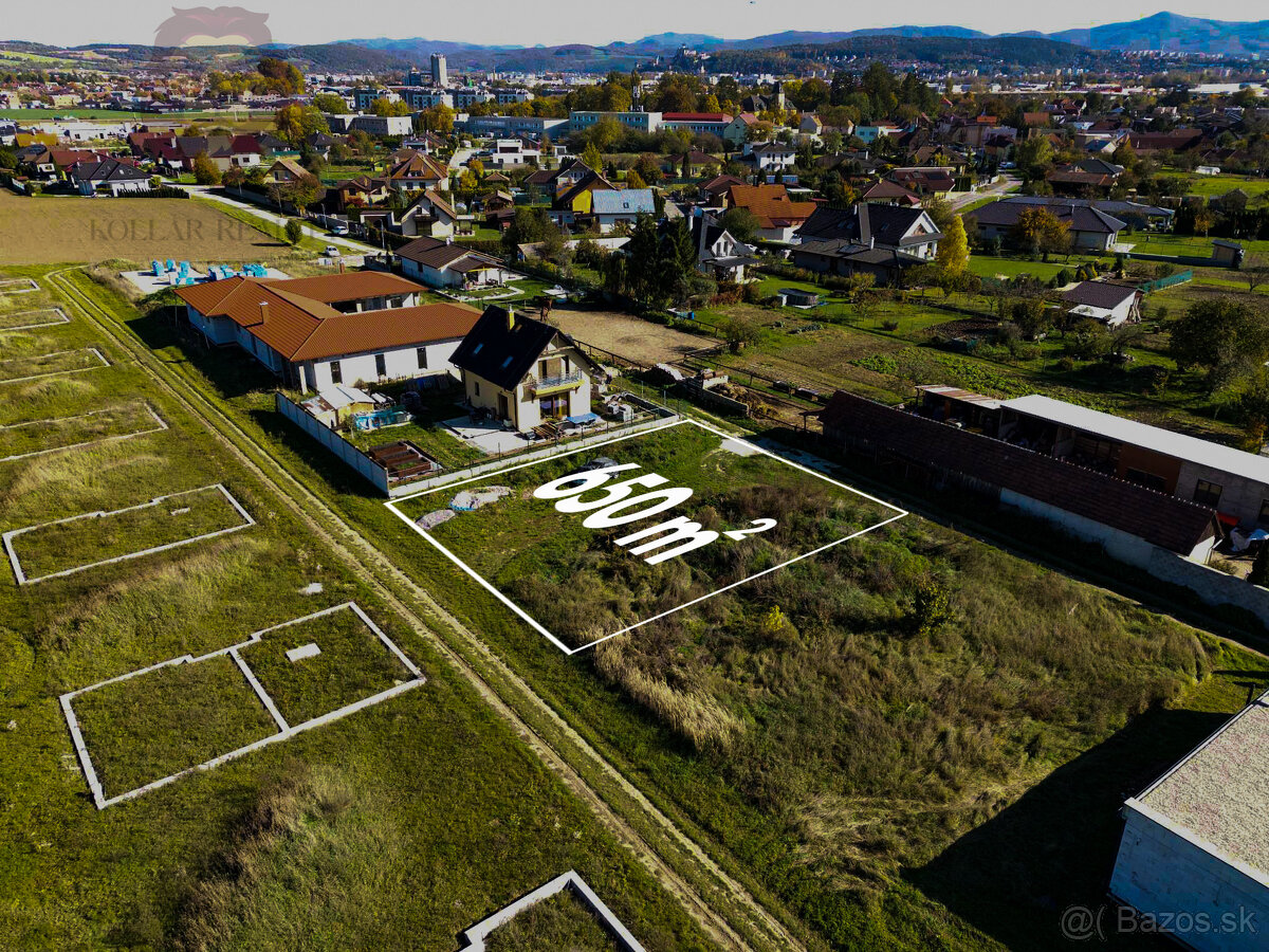 Na predaj stavebný pozemok 650 m² – Trenčín, Záblatie - 2