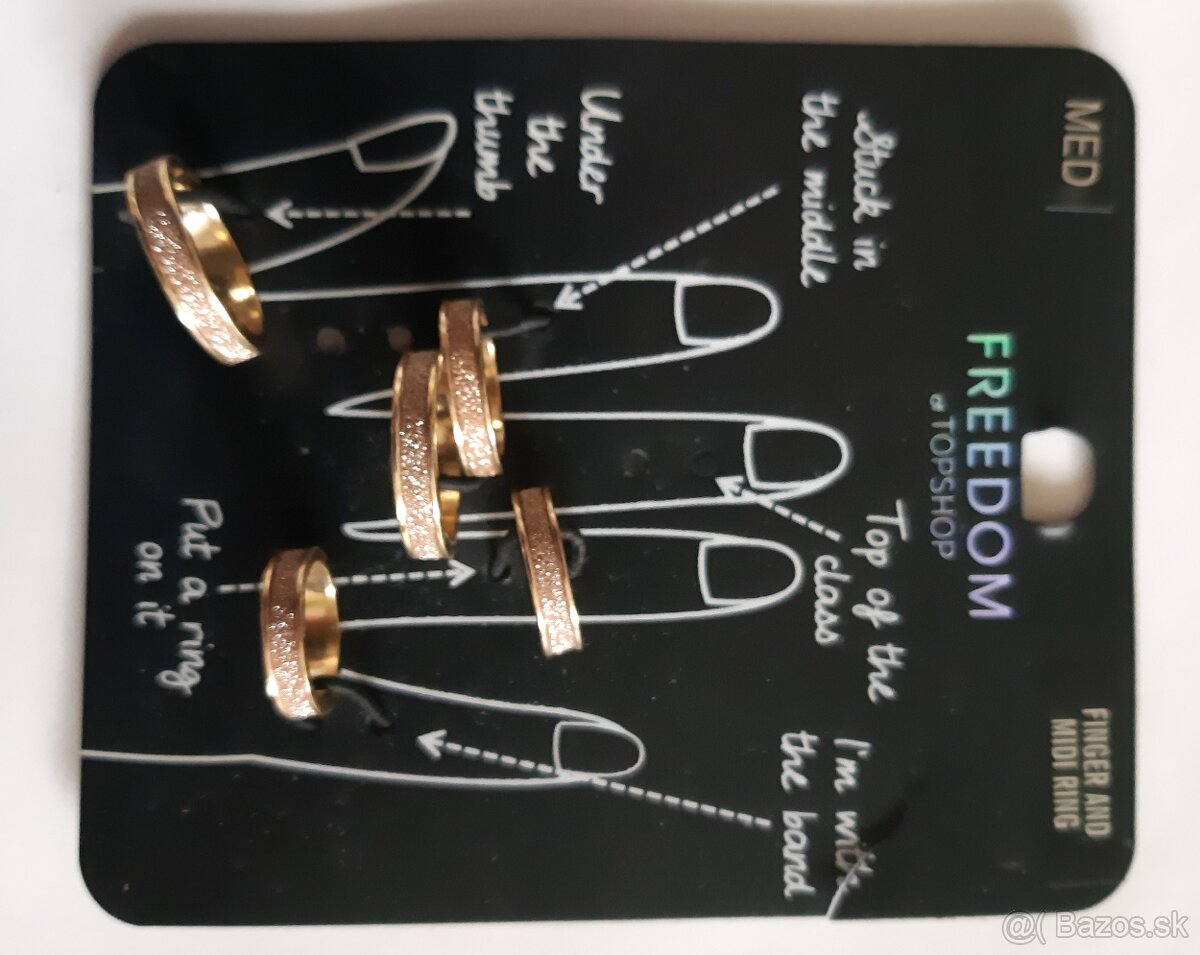 Prstene, bizuteria. - 2