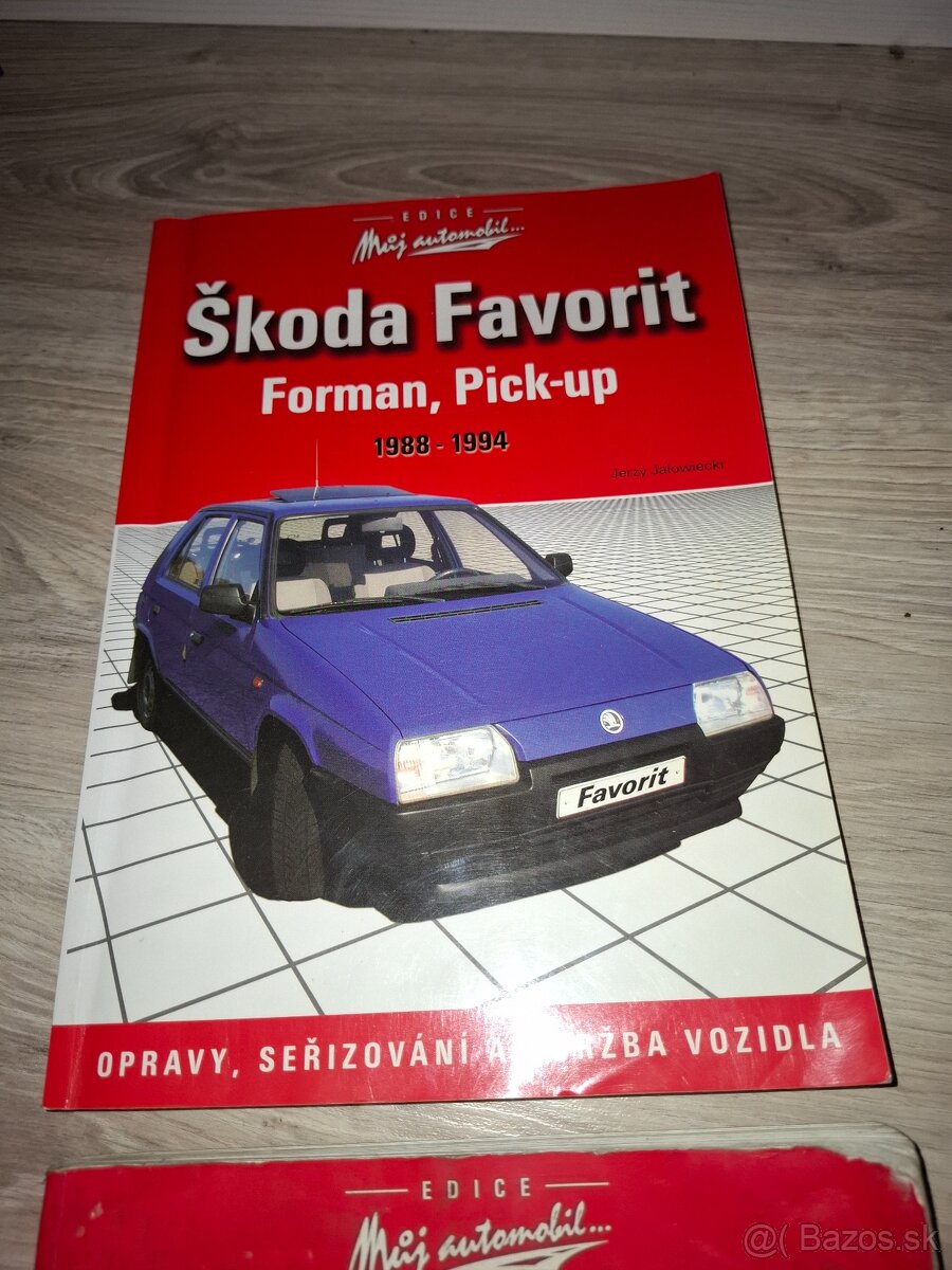 Kniha opravy a údržba Škoda Favorit - 2