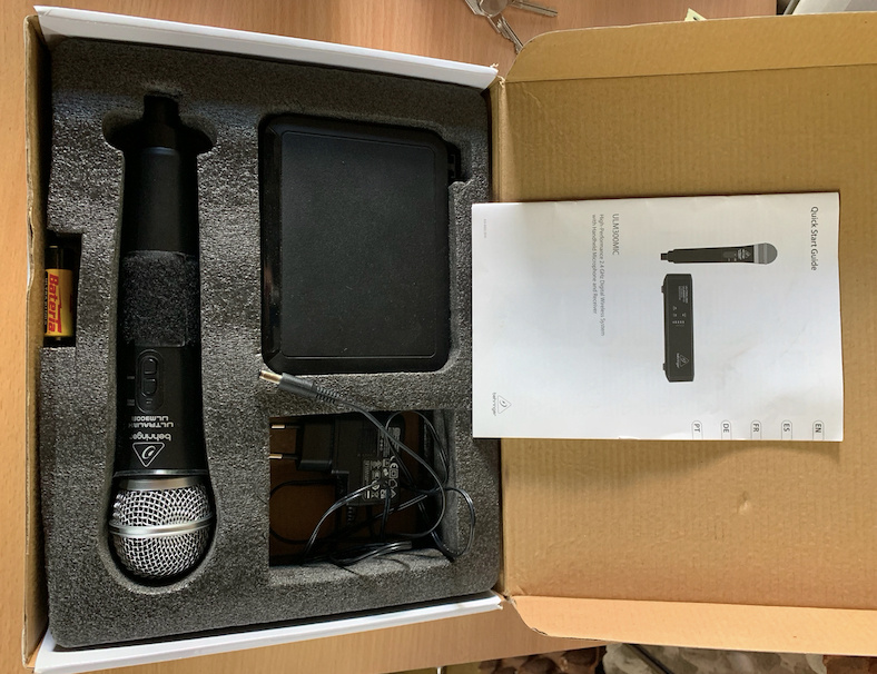 bezdrotovy mikrofon Behringer Ultralink ULM300 - 2