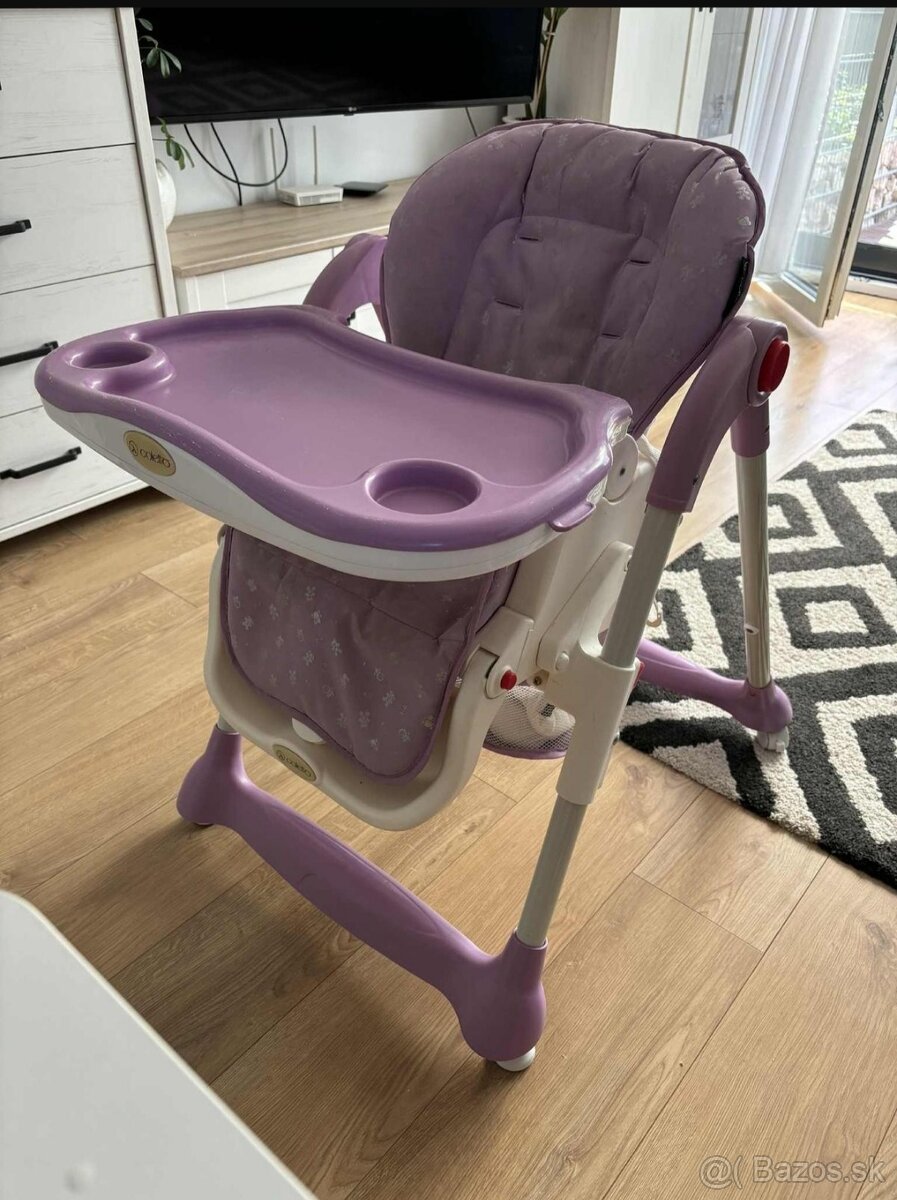 Detská jedálenská stolička coletto - 2