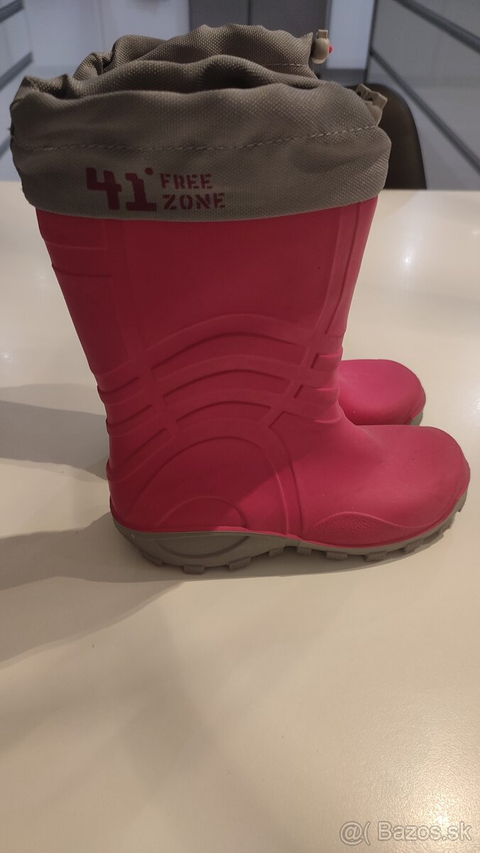 Detské zateplené gumáky - 2