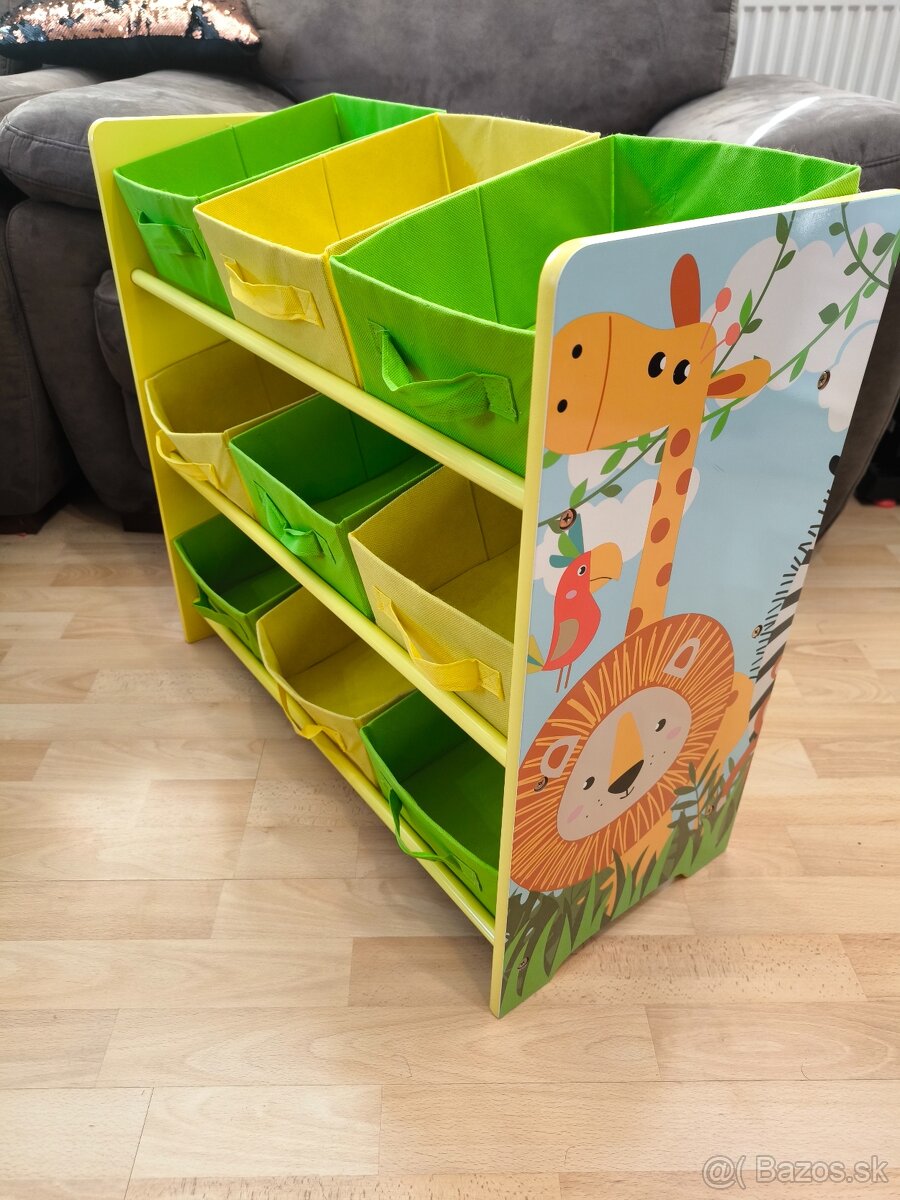 Regál na hračky - 2