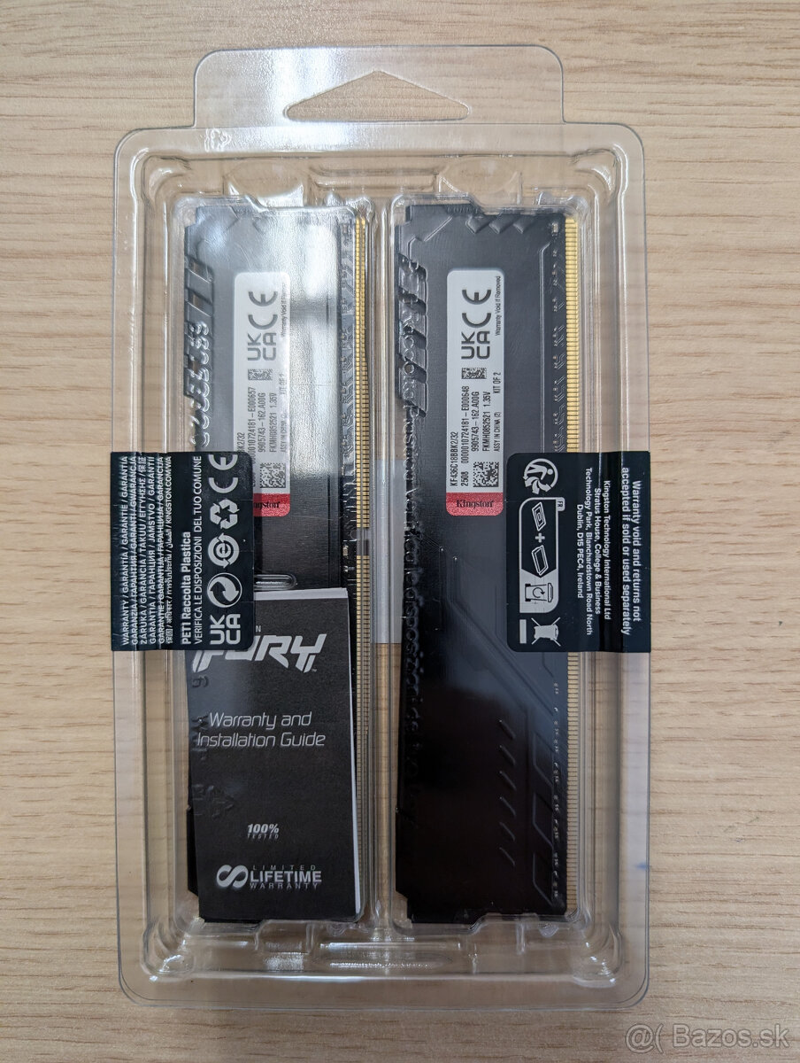 DDR4 Kingston FURY 32 GB DDR4 3600 - 2
