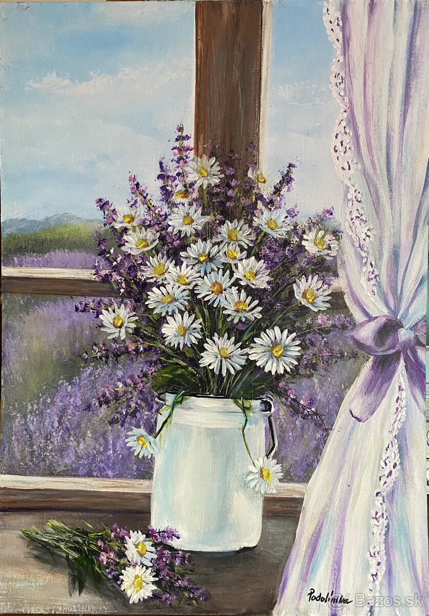 Zátišie levanduľa - 2