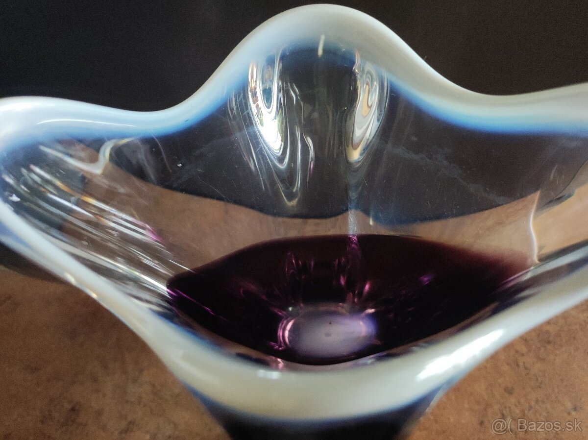 Váza z hrubého skla - 2