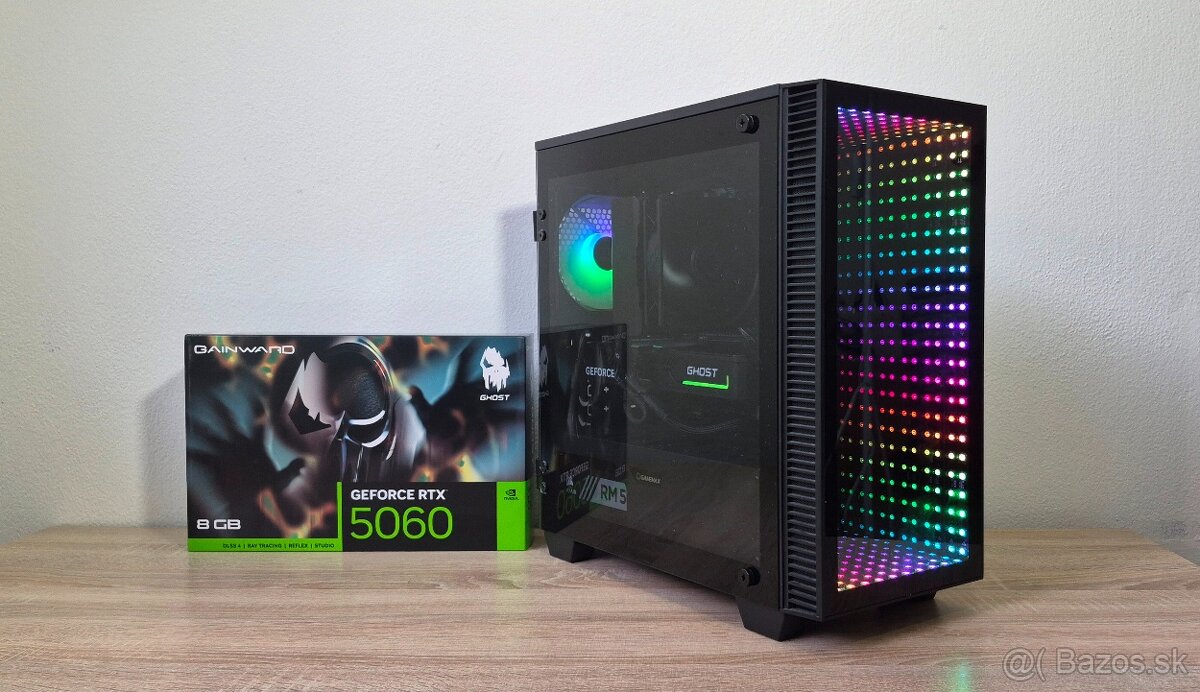 Herné pc RYZEN 5 3600X/NVME/NVIDIA RTX5060 8GB - 2