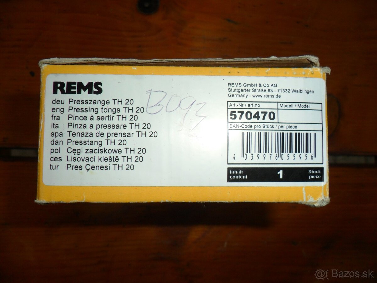 Čeľuste REMS - 2