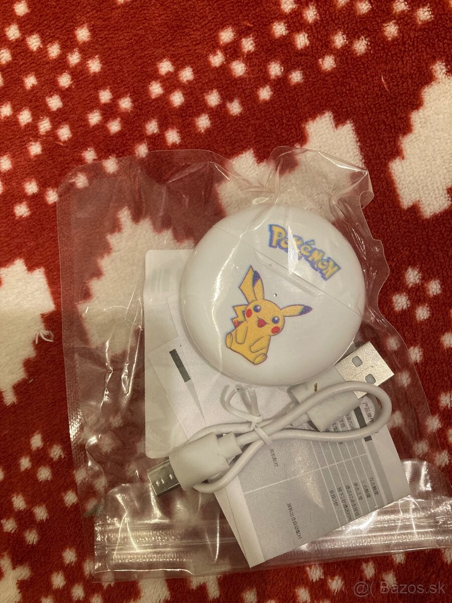 Nové detské bezdrôtové slúchadlá Pokémon Pikachu - 2