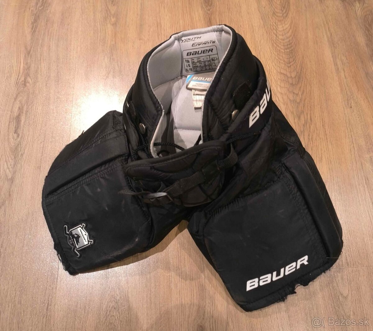 Detske hokejove nohavice Bauer vek 5-7 rokov - 2
