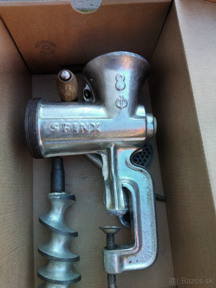 Retro mlynček na mäso - 2