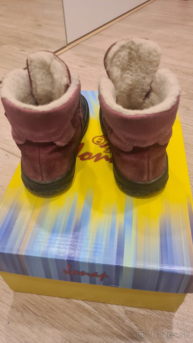 Zateplene zimné topanky jonap - 2