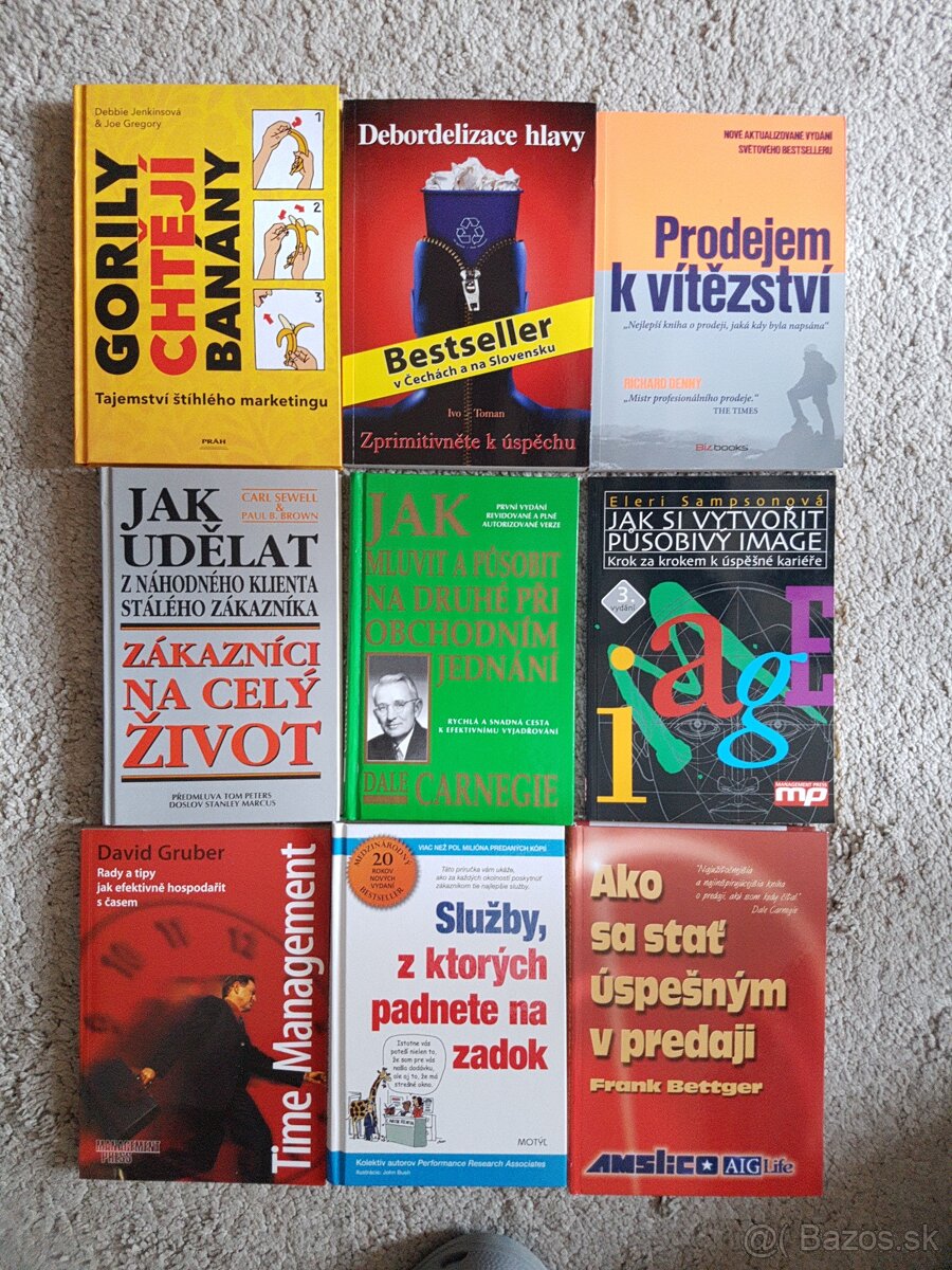 Motivačné knihy na sebarozvoj, pre obchodníkov - 2