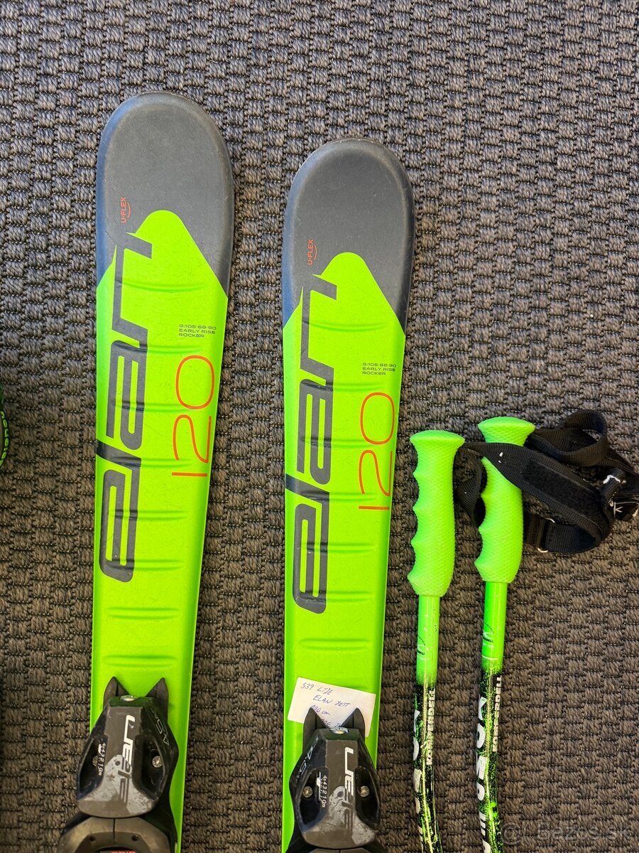 Detské/juniorské lyže Elan jett 120cm - 2
