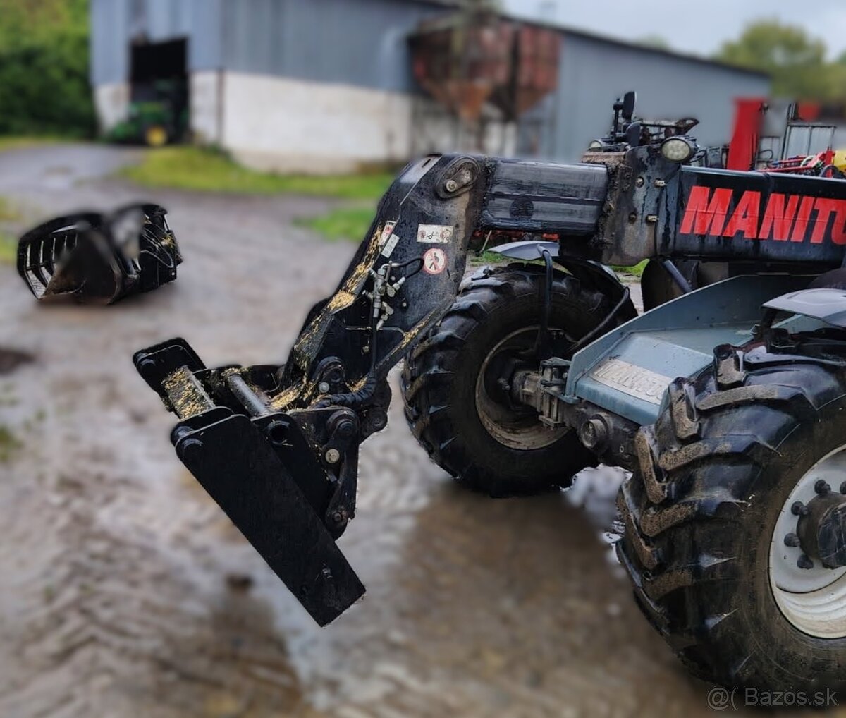 Adapter. medzikus manitou teleskop pre naradie JCB manip... - 2