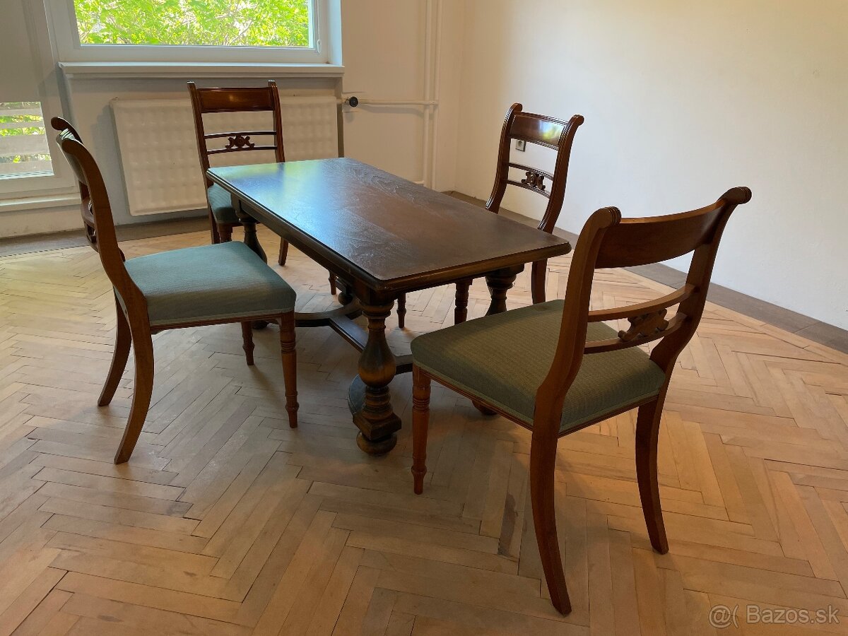 Starožitný jedálenský set v TOP stave - 2