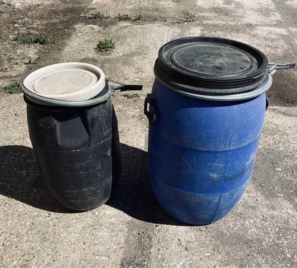 Plastový barel. - 2