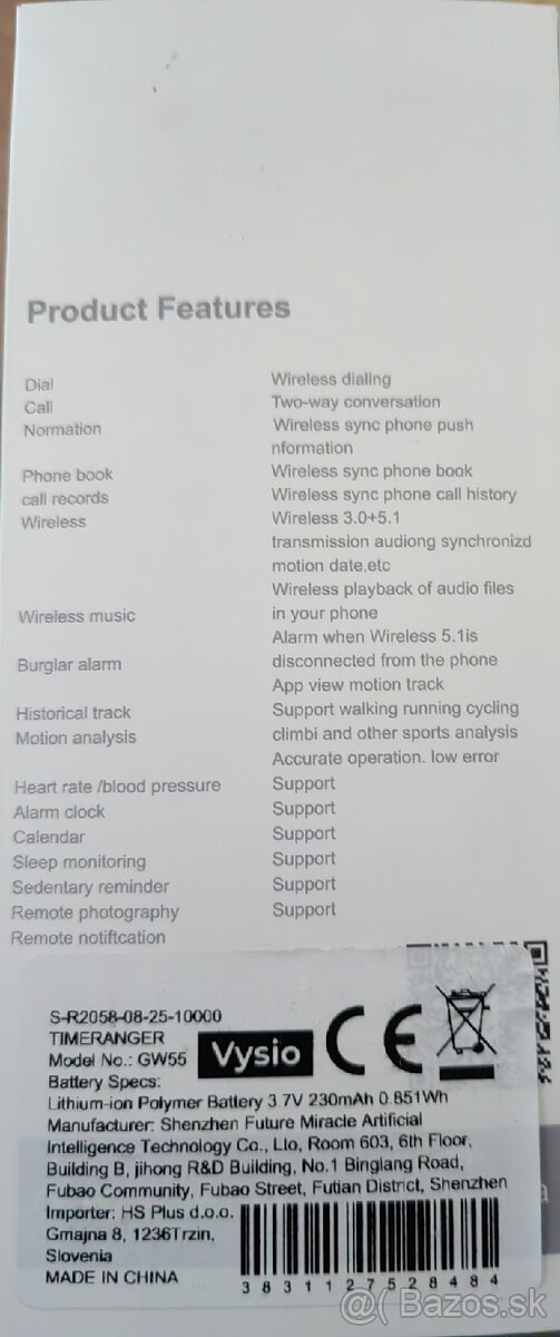 Smart hodinky M2wear - 2