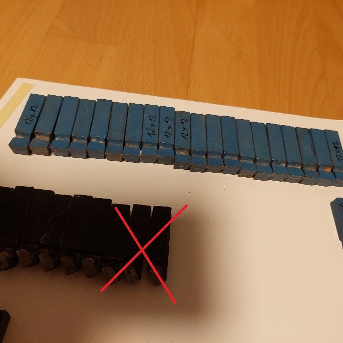 Sústruznické nože 12x12 - 2