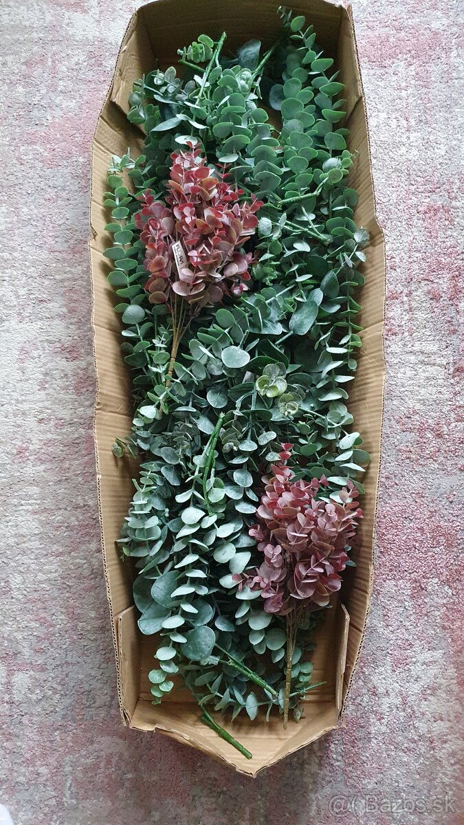 Vyzdoba na svadbu (eukalyptus) - 2