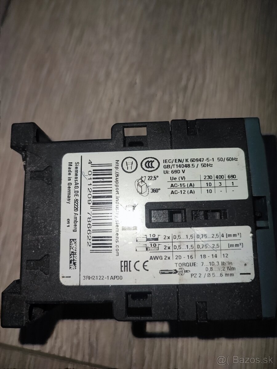 Stykač Siemens Sirius 3RH2122 - 2