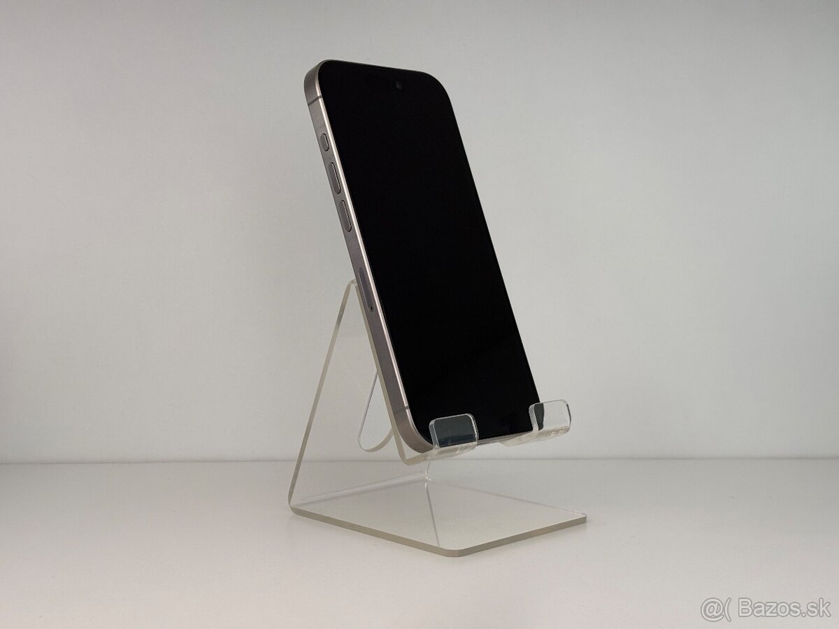 iPhone 15 Pro 128GB Natural Titanium – ZÁRUKA - 2