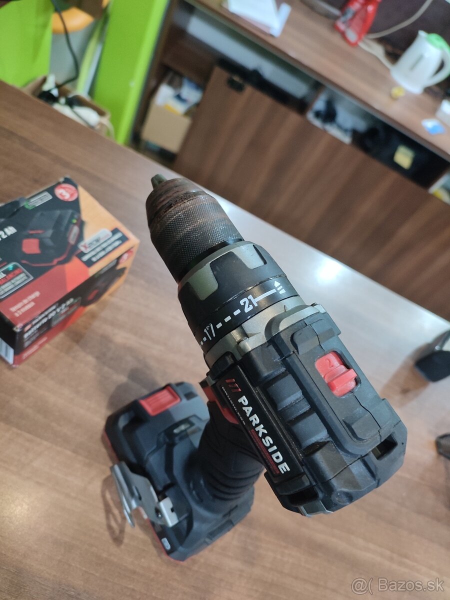 Aku utahovačka/vŕtačka Parkside PABSP 20 Li-C3 - 2