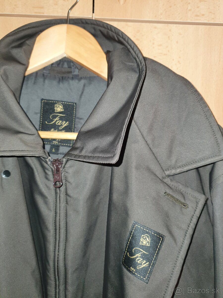 Fay panska znackova bunda kabát veľkosť L - 2