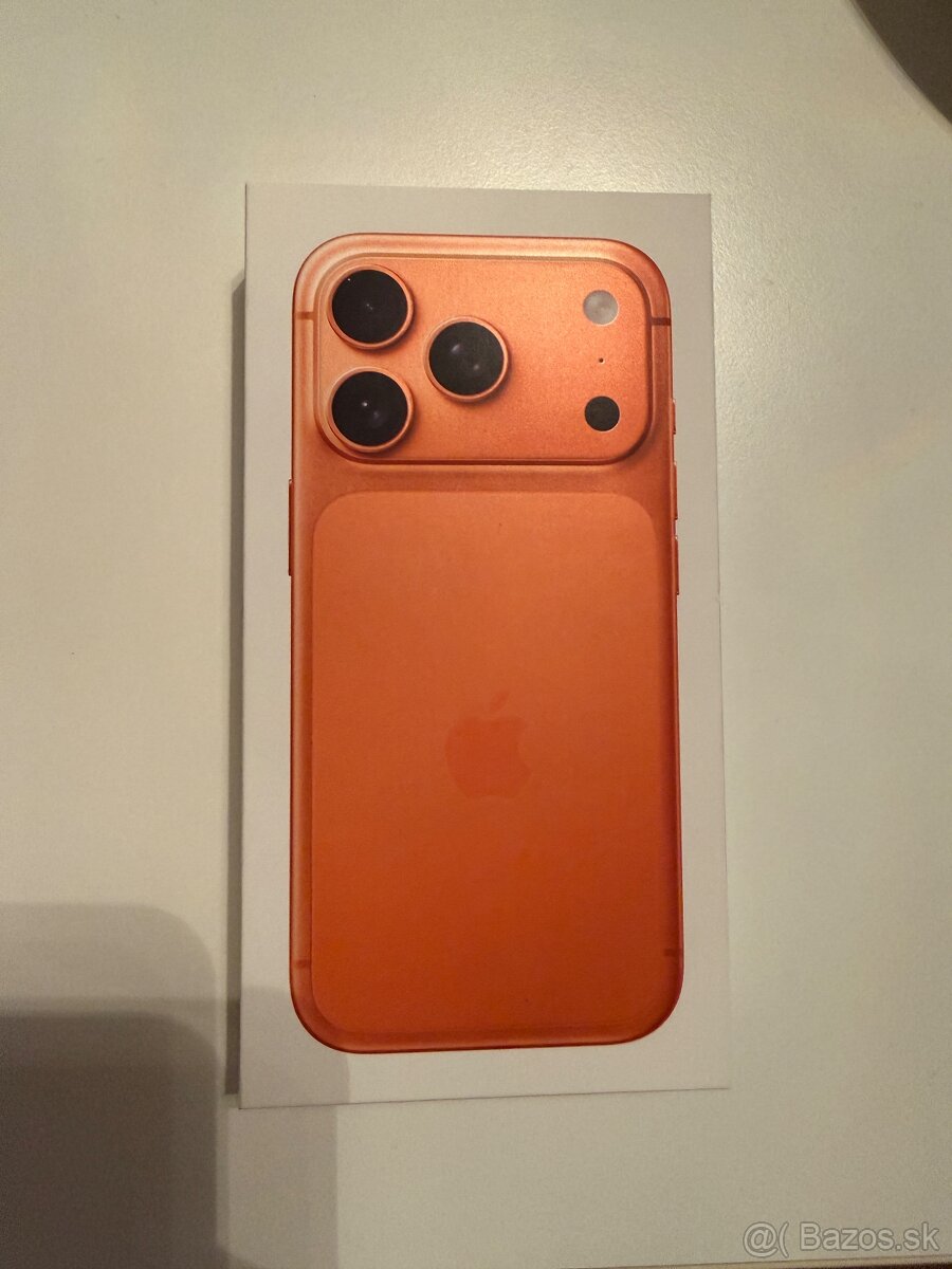 Na predaj Apple iPhone 17 pro 256GB Cosmic Orange, NOVÝ - 2