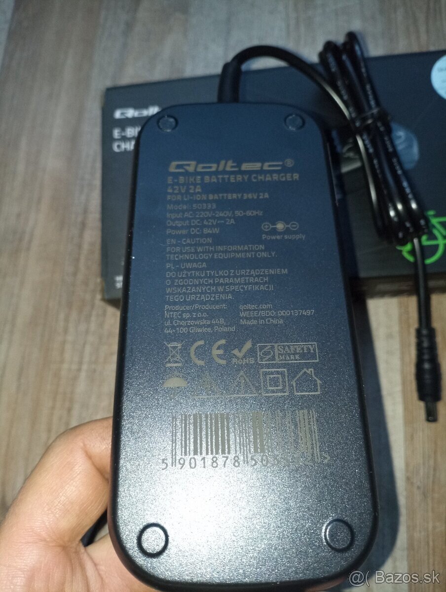 Predám nabíjačku na elektrokolobežku, elektrobicykel - 2