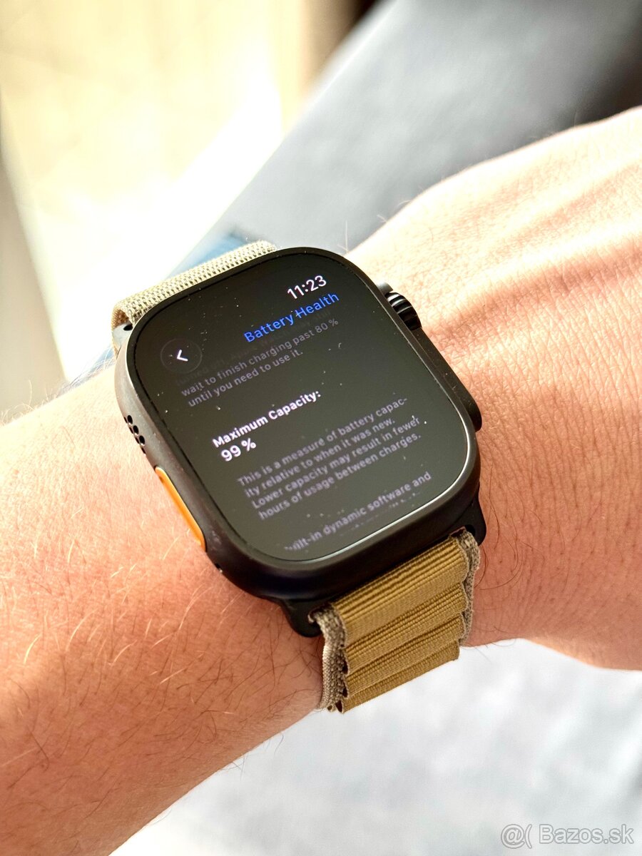 Apple watch Ultra 2 BLACK Záruka - 2