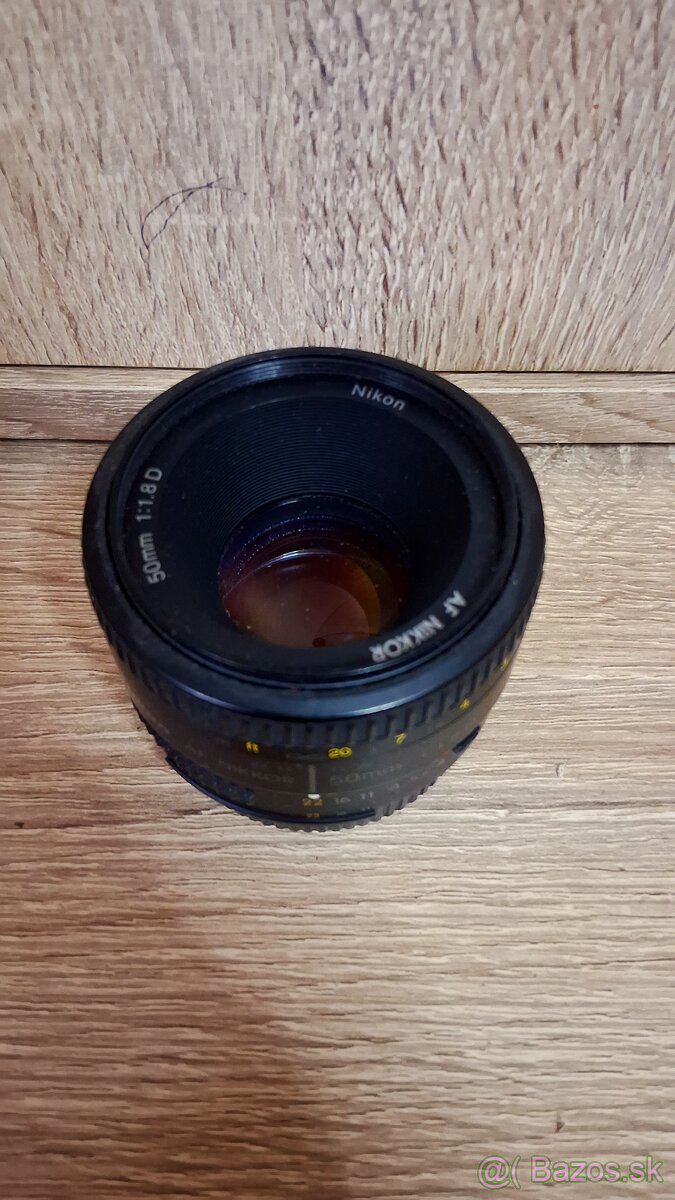 Objektív Nikkor 50mm 1:1.8D - 2
