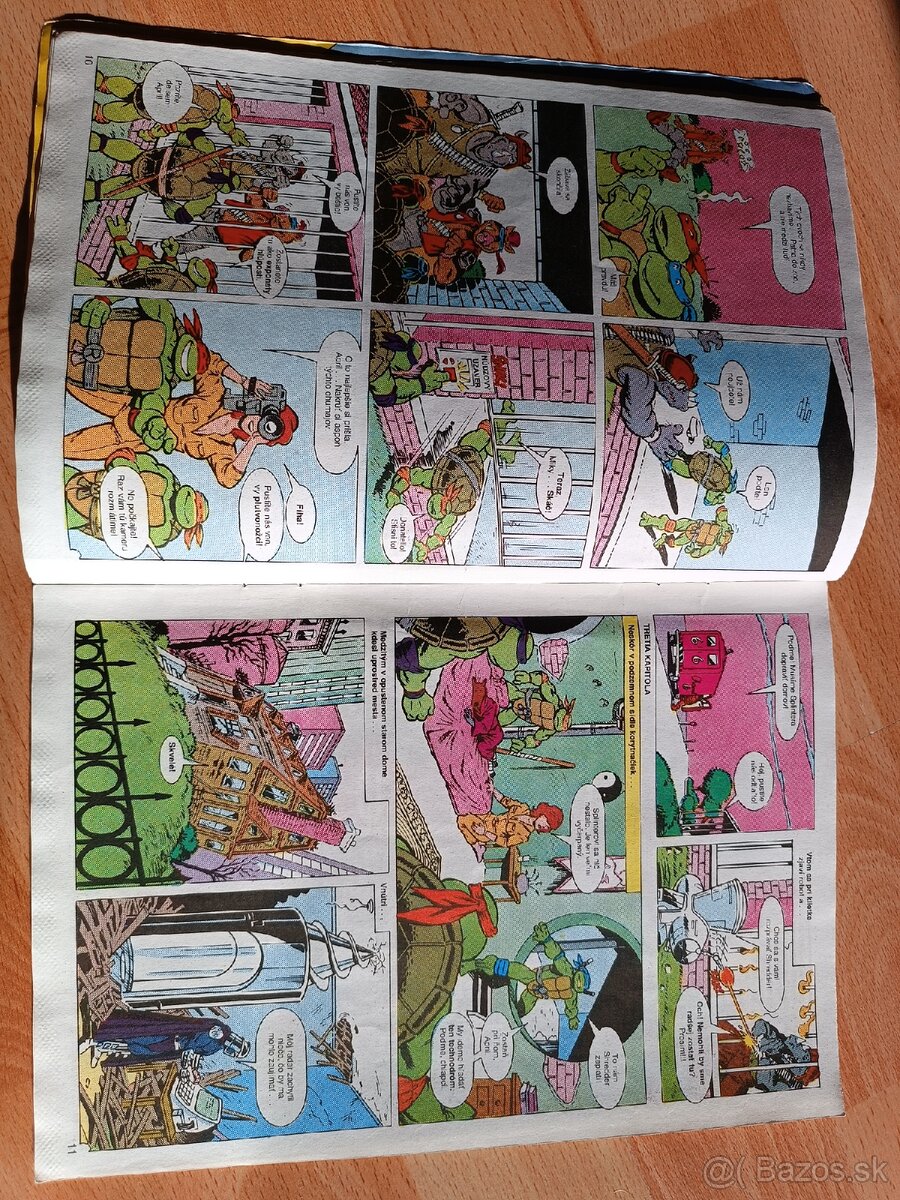 komiksy Turtles Ninja Korytnačky - 2