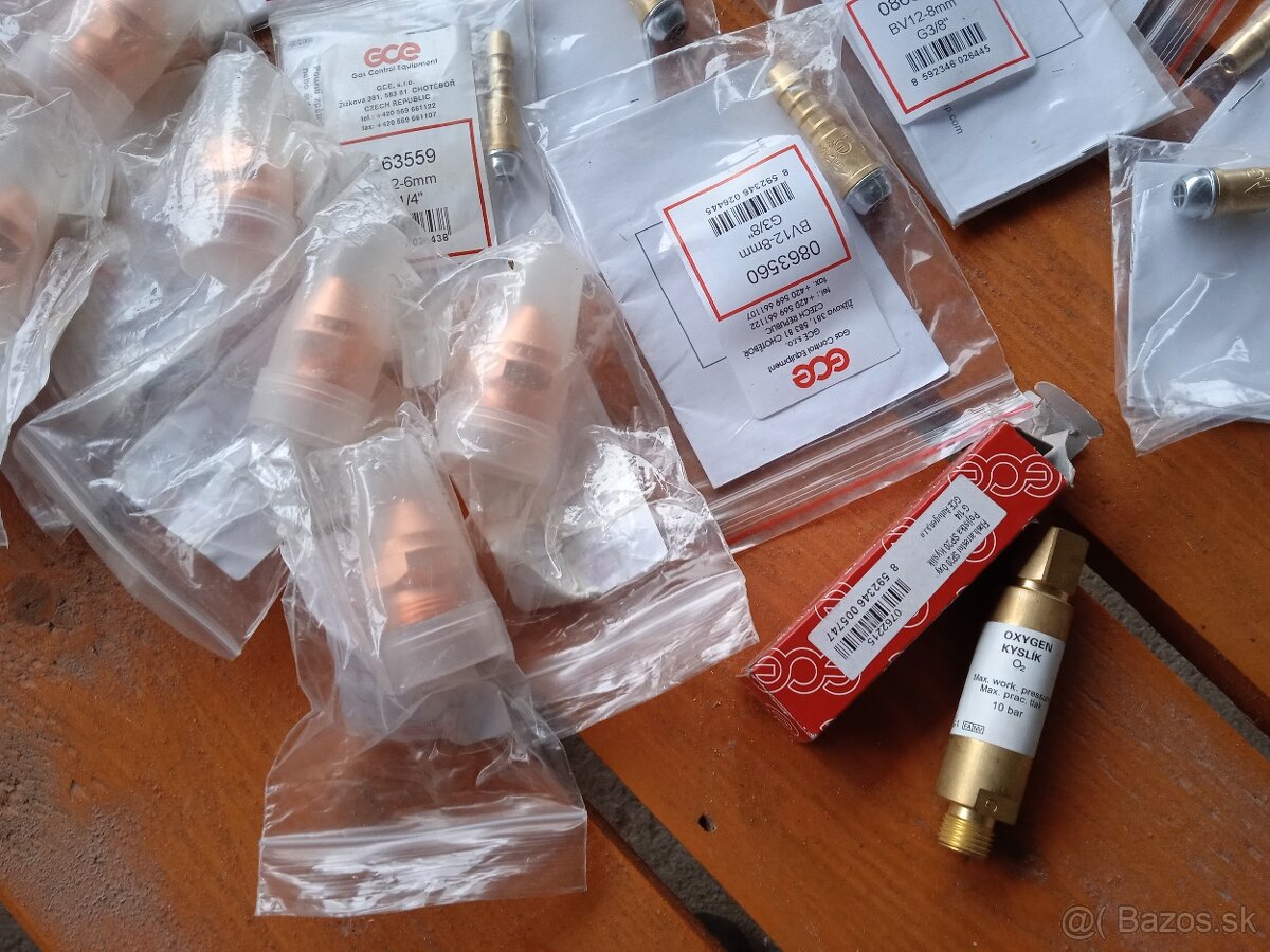 Predám rezak a spätné klapky na autogen - 2