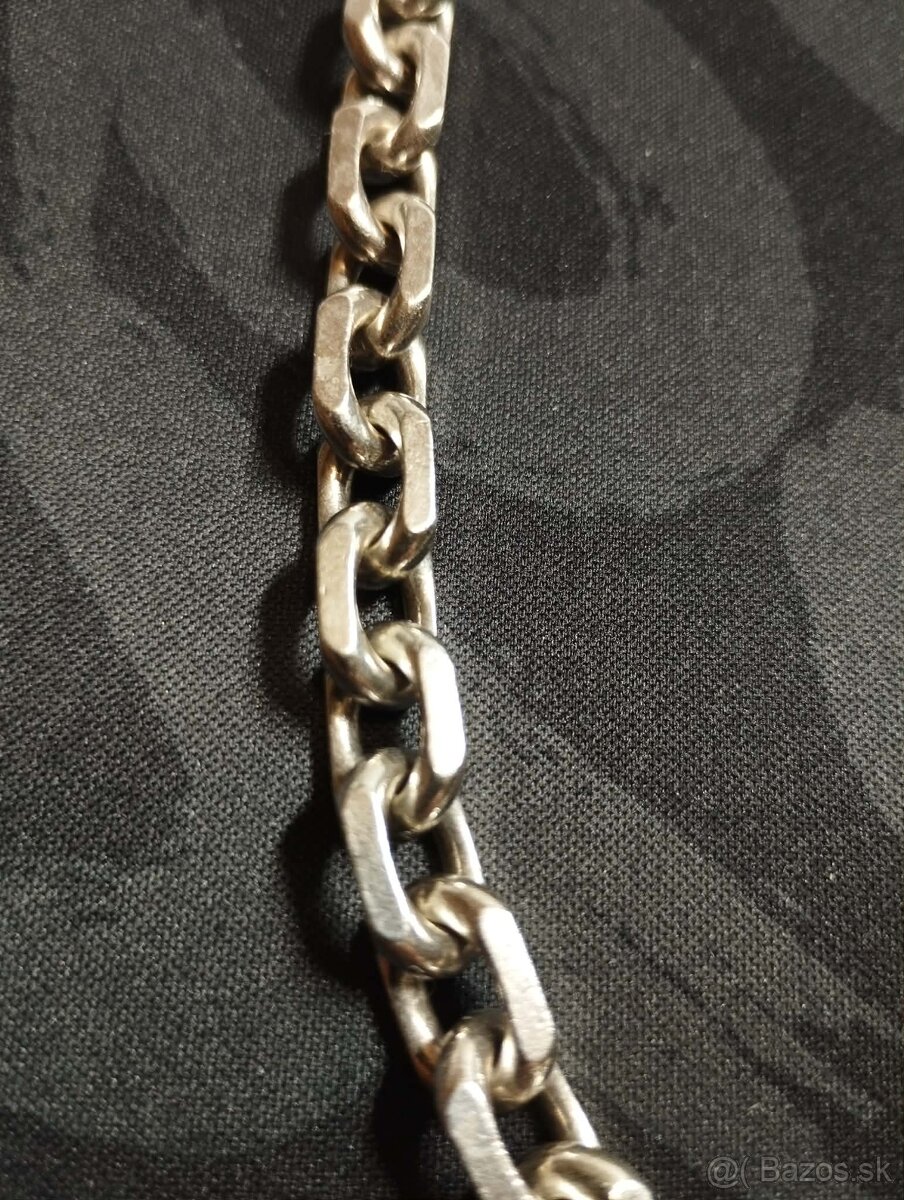 pánska strieborná retiazka - 2