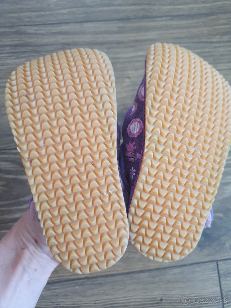 Barefoot papučky Beda, v.23 - 2