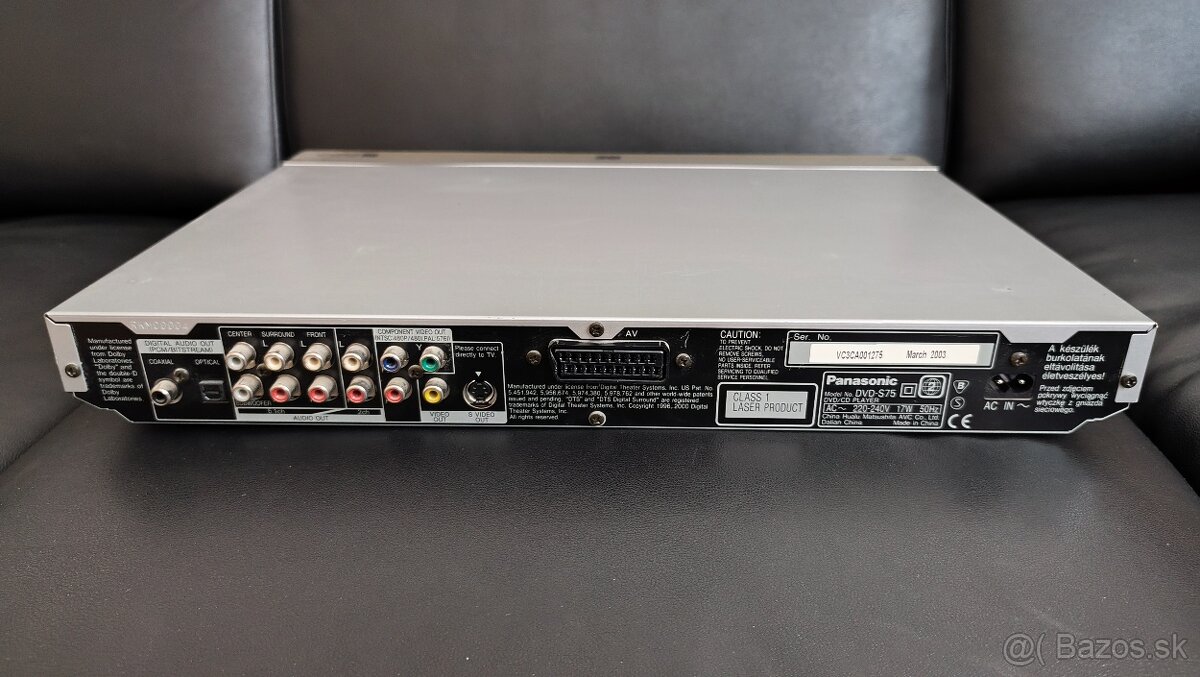 Panasonic DVD-S75 - 2