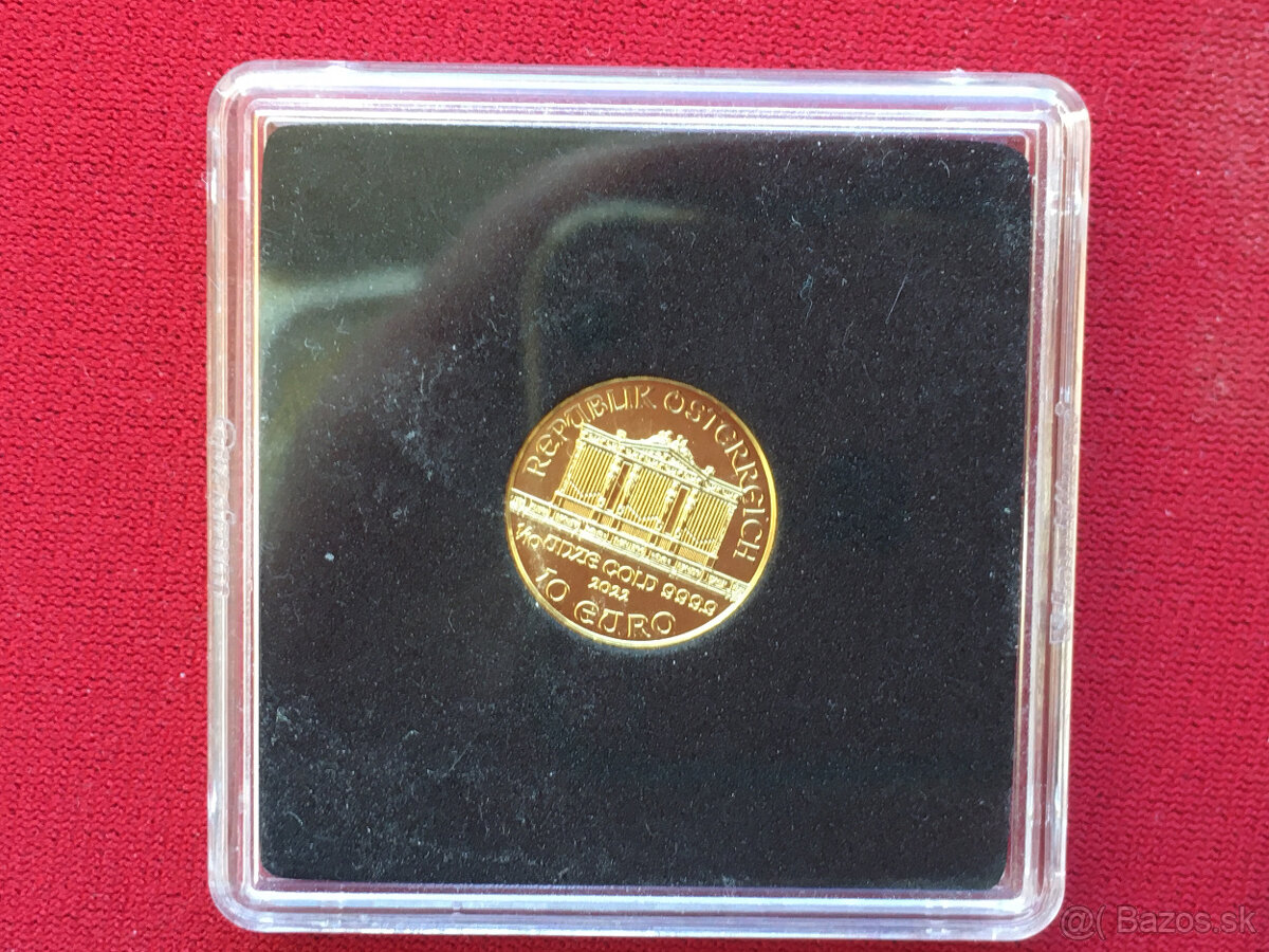 Investičné zlato 1/10 oz Wiener Philharmoniker - 2