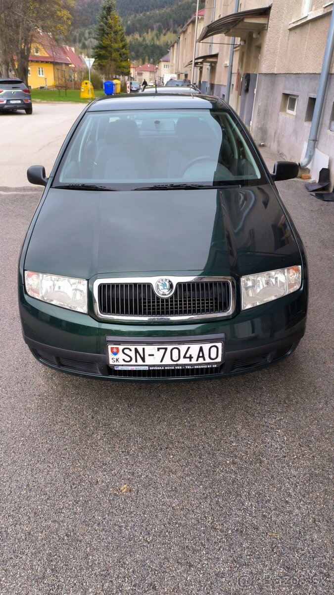 Škoda Fabia Sedan 1.4 mpi 2002 - 2