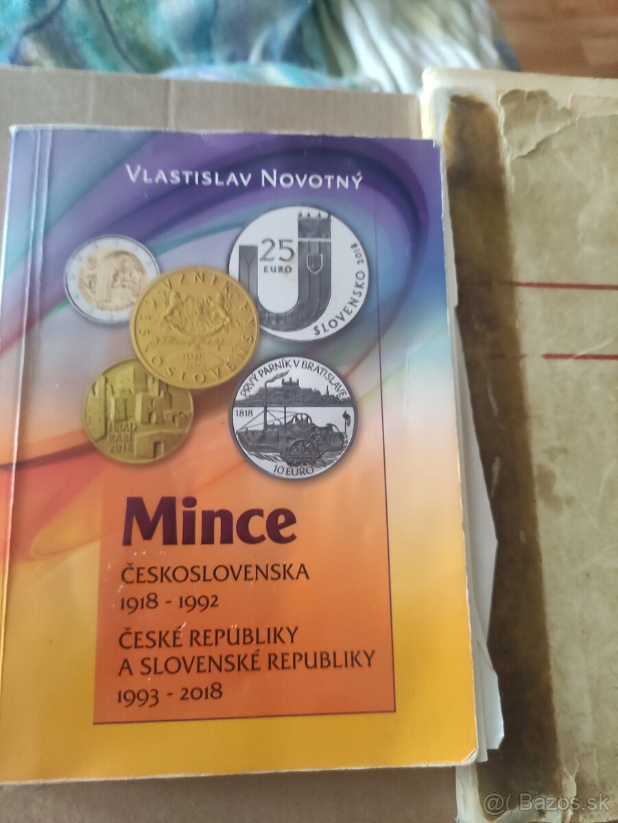 Starý katalog na mince. - 2