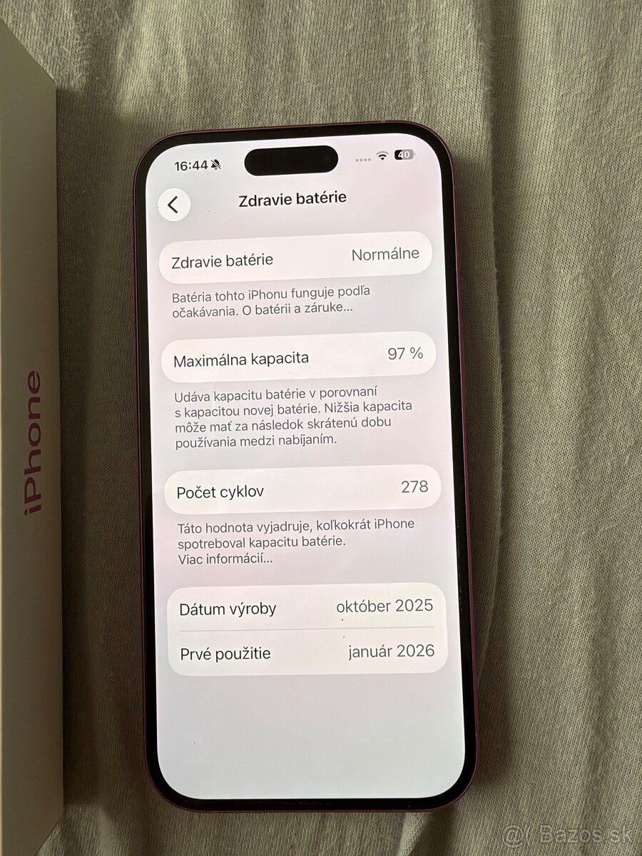 Predám iphone 16 128 GB - 2