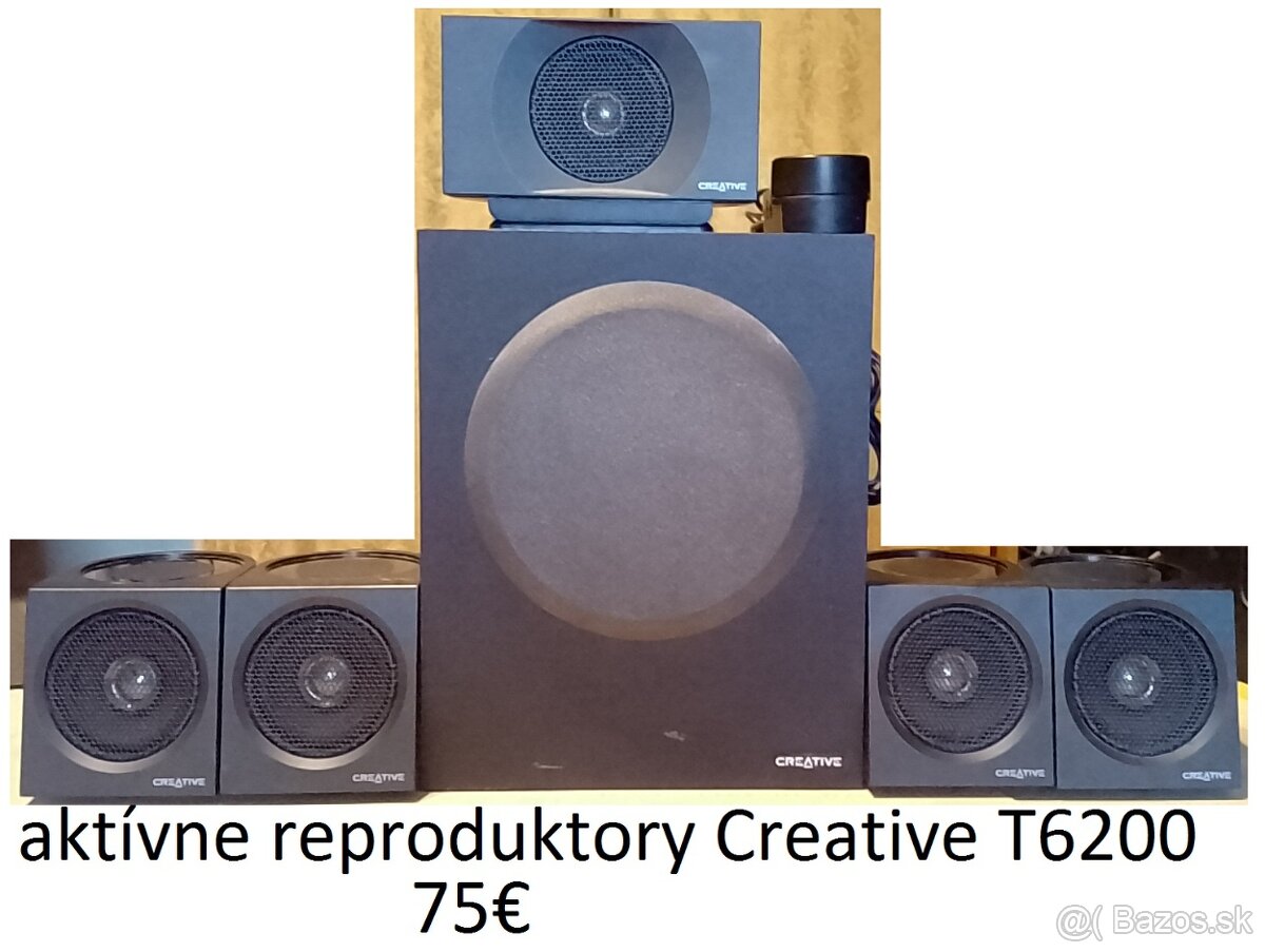 predám aktívne bedňe Creative- aj rôzne iné - 2