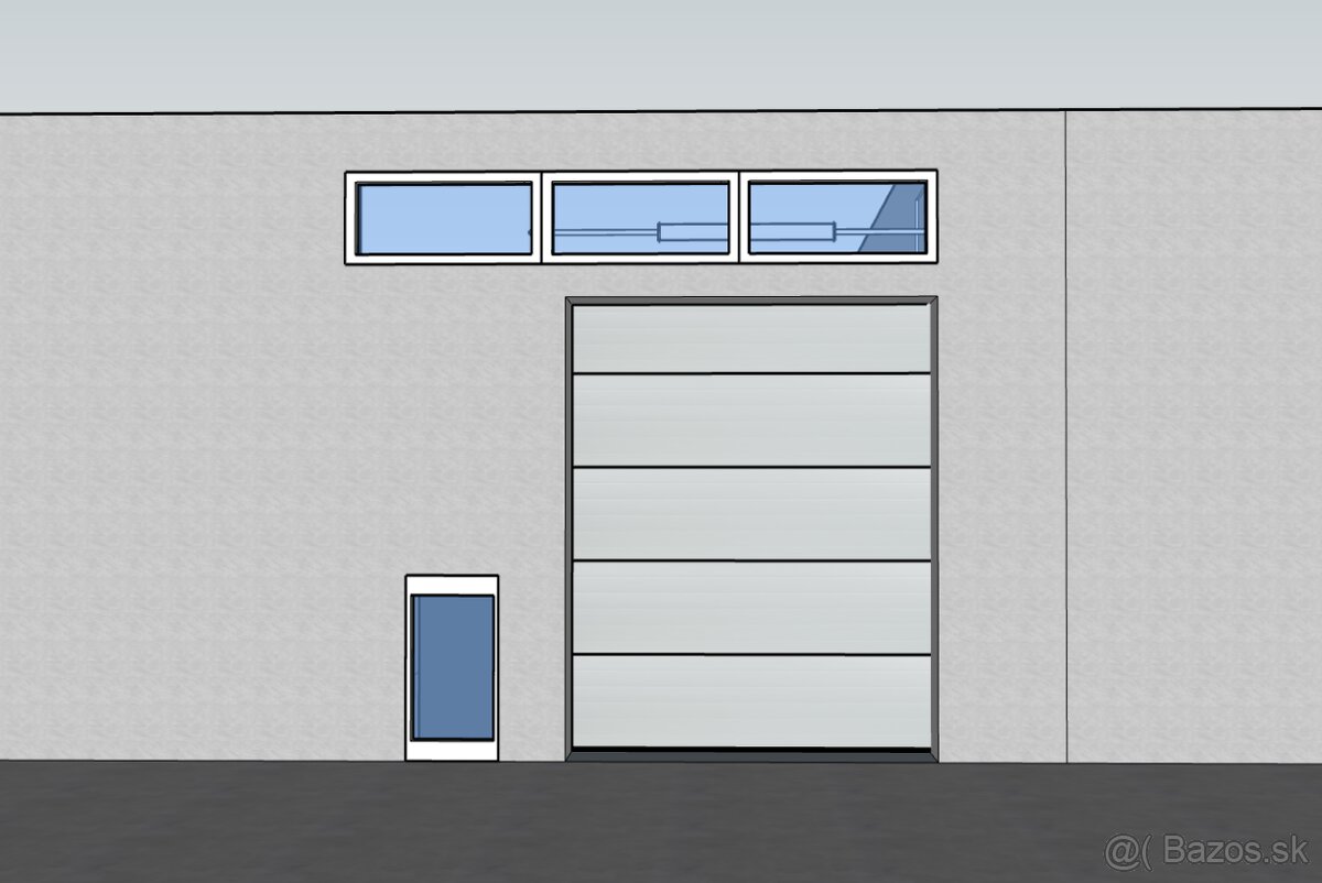 Prenájom výrobných a skladových priestorov 380-680m2 - 2