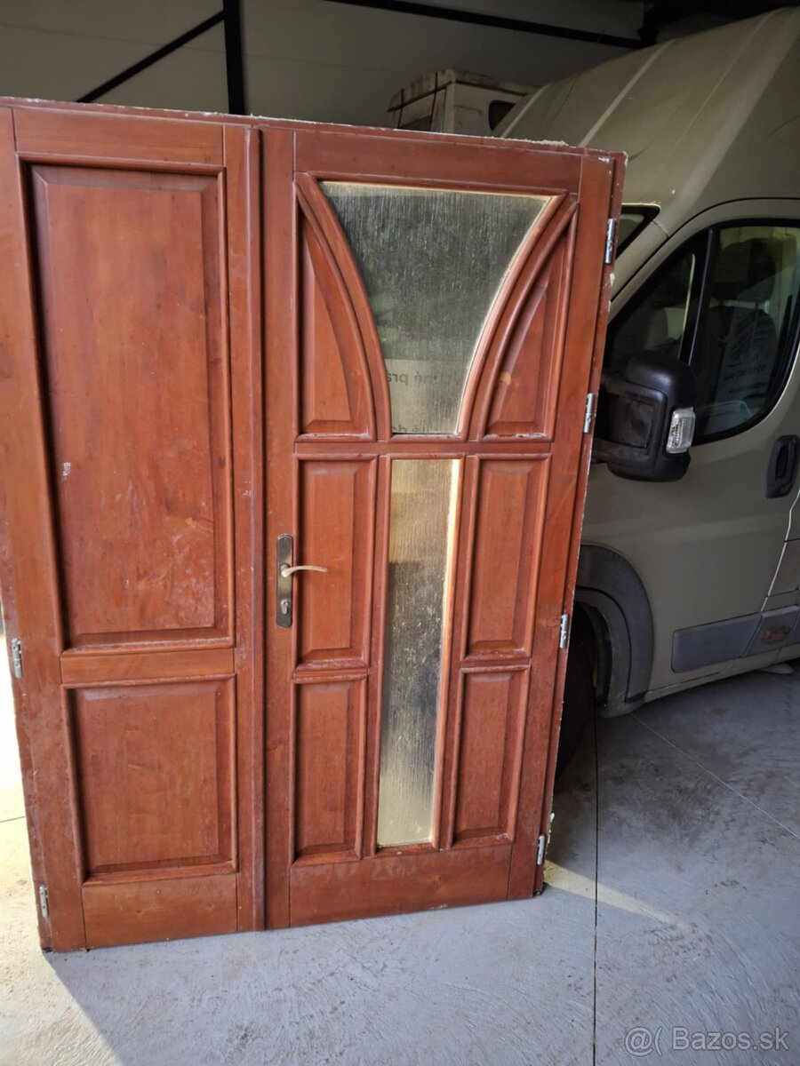 Drevené vchodové dvere - 2