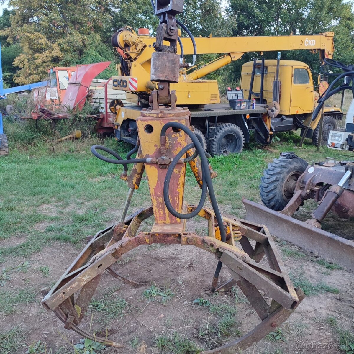 Hydraulicke klieste, drapak - 2