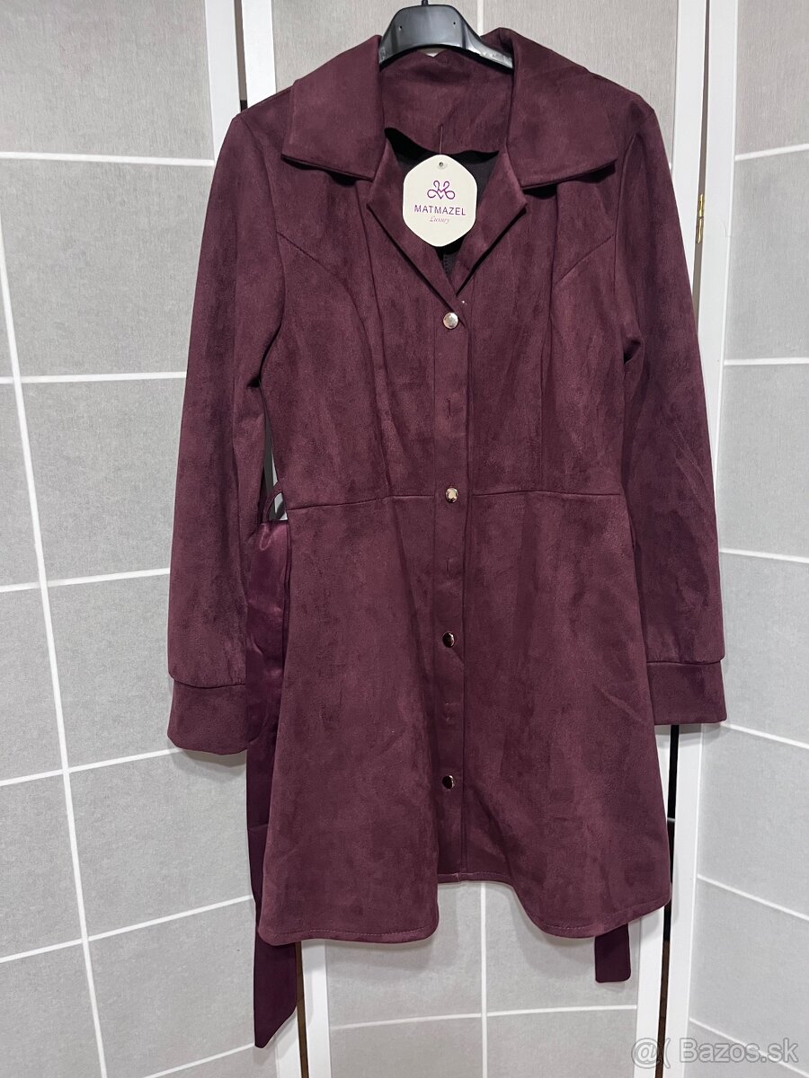 Dámske semišové šaty - 2