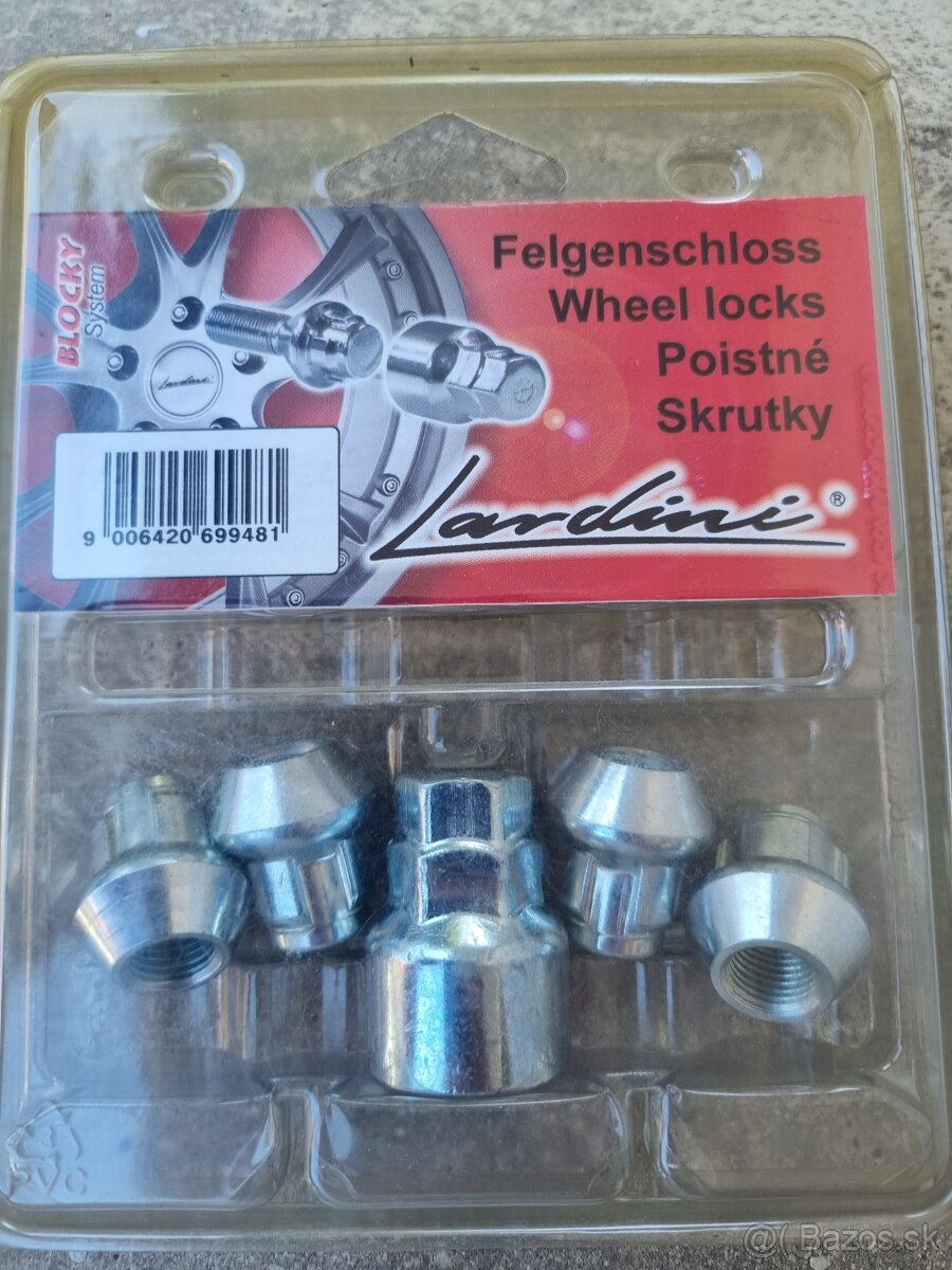 Set poistné skrutky M12x1. 25 - 2