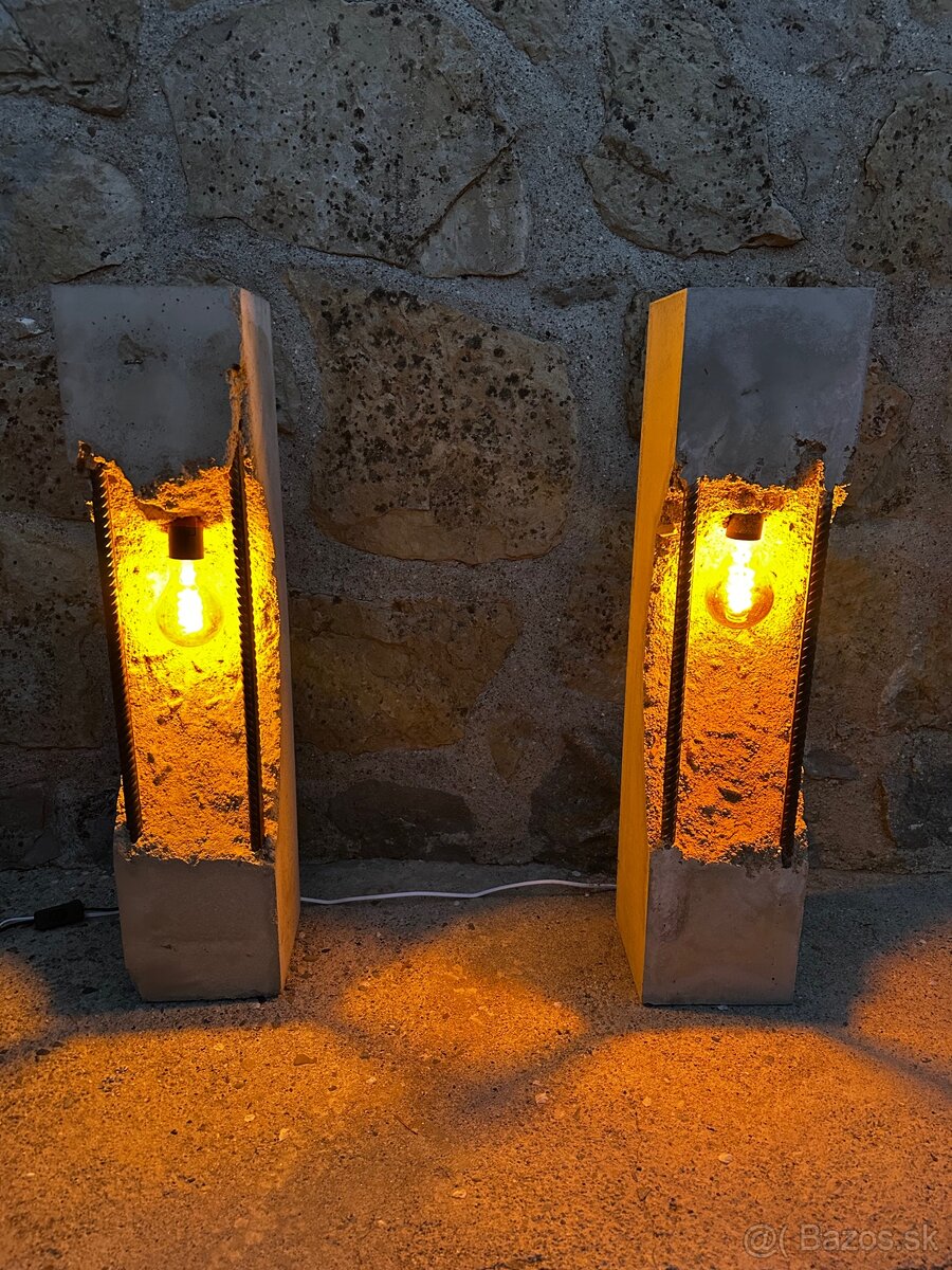 Betónová lampa Interiér / Exteriér - 2