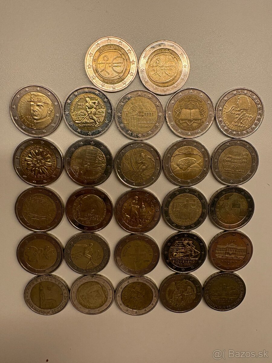 2 euro eurove mince € - 2