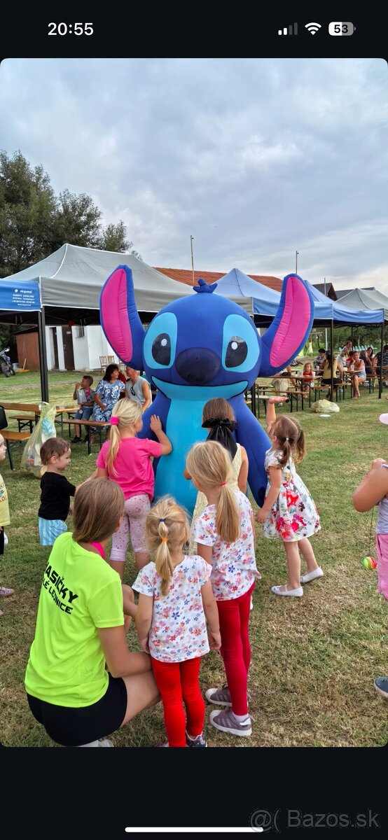 Nafukovací kostým Stitch - 2